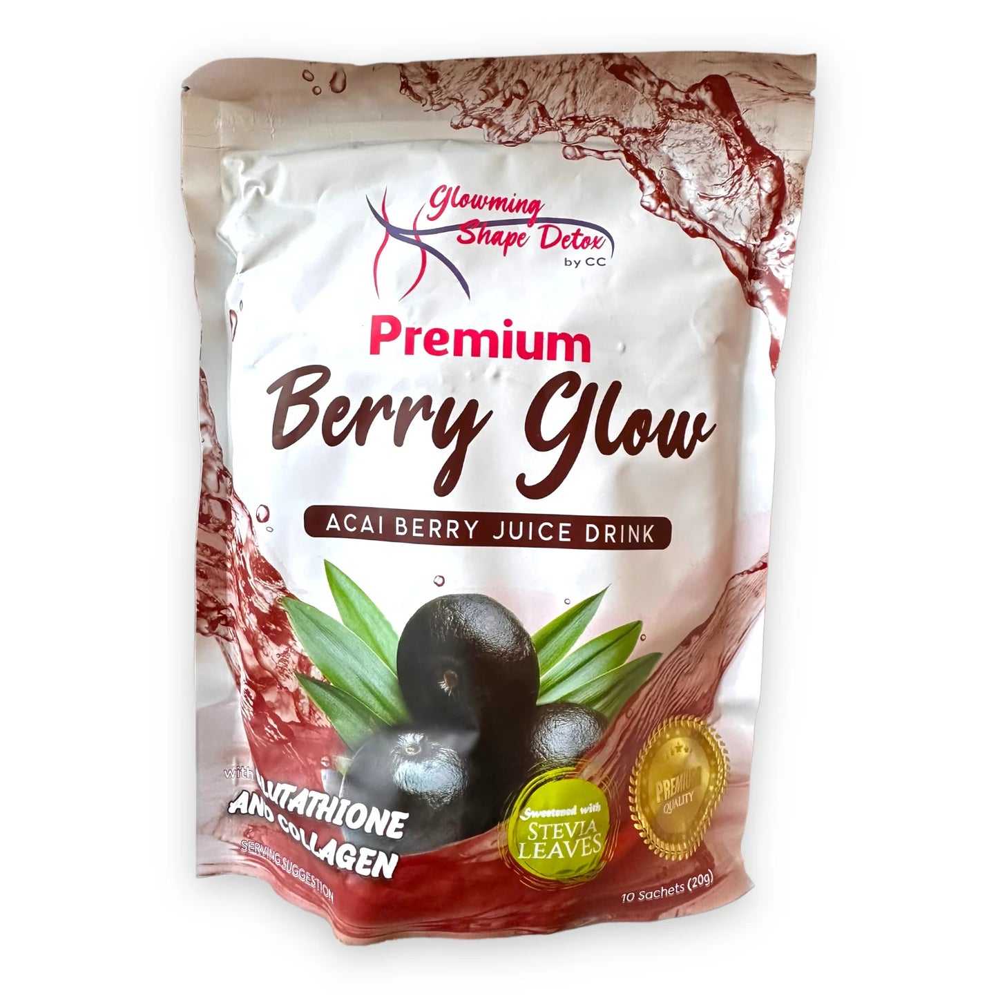 Glowming Shape Detox - Premium Berry Glow 10 x 20g