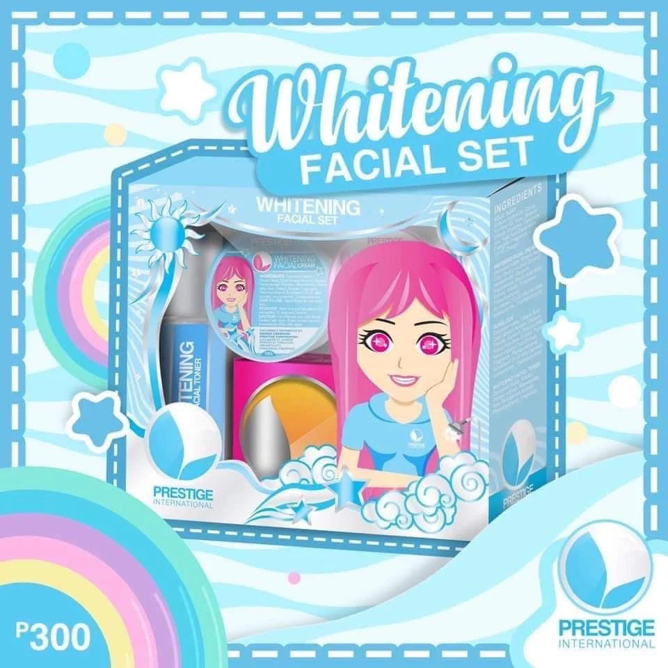 Prestige Whitening facial set - maintenance set