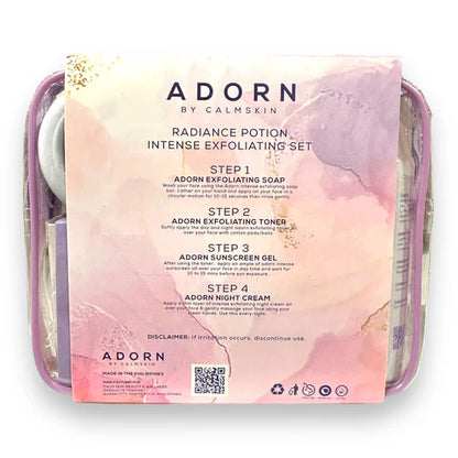 Adorn radiance Intense Exfoliating Set